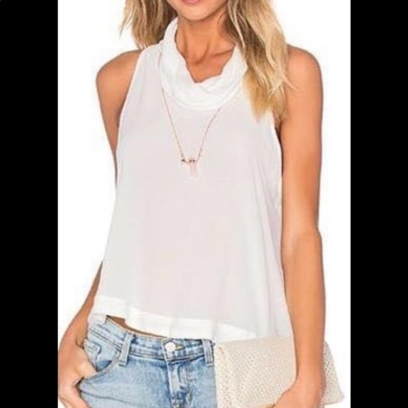 Free people city lights cowl open back cami - Picture 2 of 5